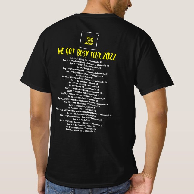 1990-talet - Vi Har Busy Tour 2022 T-Shirt (Baksida)