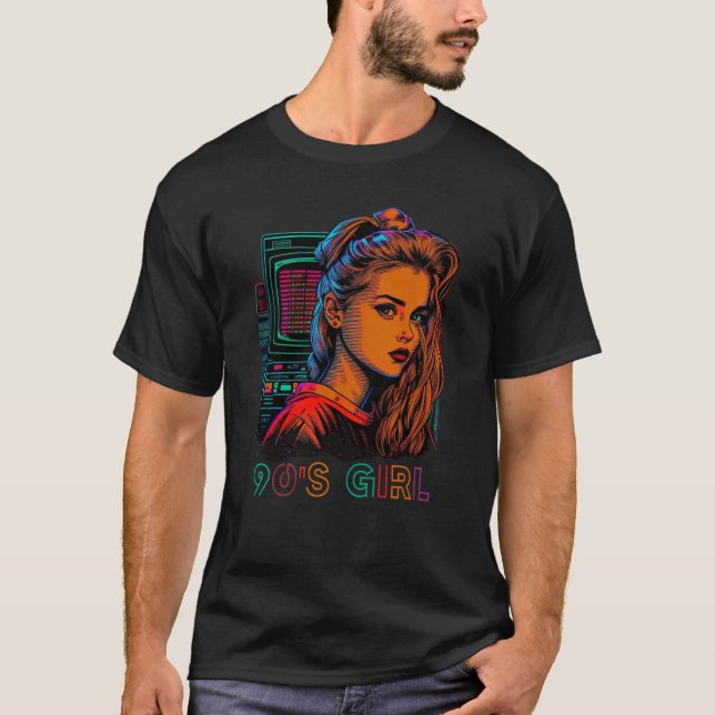1990-talets 90-årsjubileum för Temaparty i Mode T Shirt (Framsida)