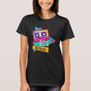 1990-talets 90-tal, nostalgiskt t shirt