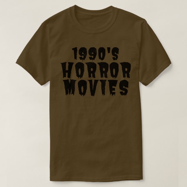 1990-talets skräckutslag 1 t shirt (Design framsida)
