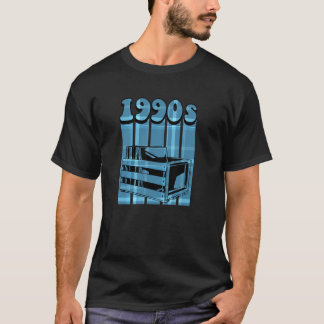1990-talets Vintage för återtagning av vinylposter T Shirt