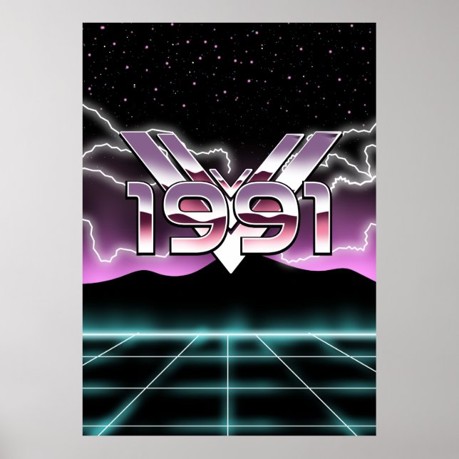 1991 Tech noir Poster (Framsidan)