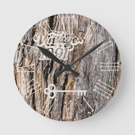 1991 Vintage Akrylväggslås Rund Klocka