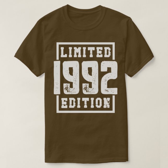 1992 års Begränsada utgåva T Shirt (Design framsida)