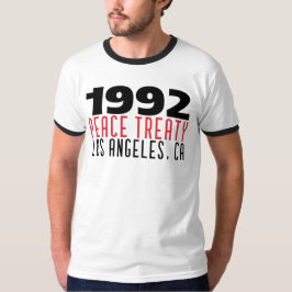 1992 års fredsavtal Los Angeles T Shirt