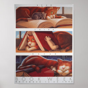 1992 Barns Bok-vecka Poster