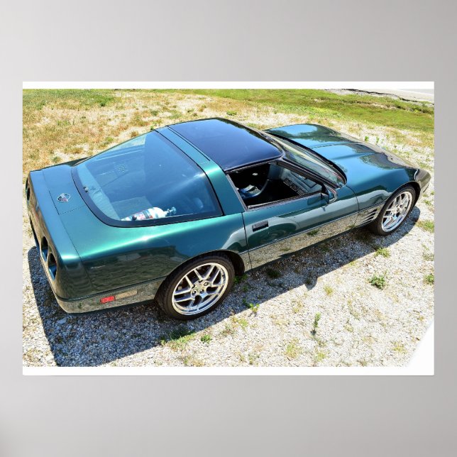 1992 C4 Korvette Poster (Framsidan)