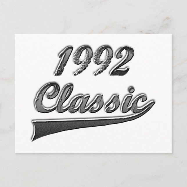 1992 Classic Vykort (Framsida)