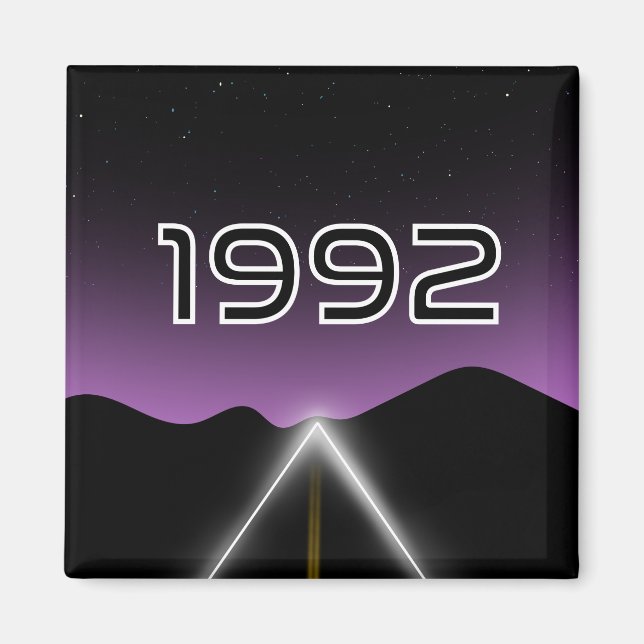 1992 Encounters T-Shirt Magnet (Framsidan)