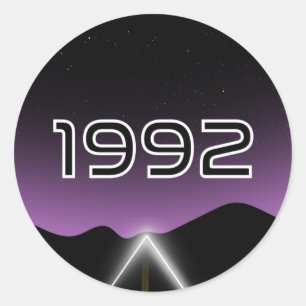 1992 möten runt klistermärke