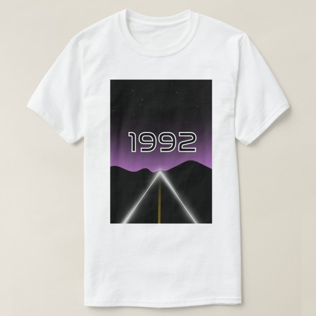 1992 möten t shirt (Design framsida)