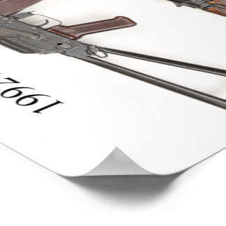 1992 Tula AKS-74U-attentatsgevär Poster