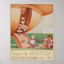 1993 Barns Bok-vecka Poster