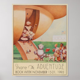 1993 Barns Bok-vecka Poster
