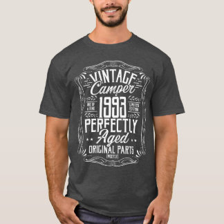1993 Födelsedagsidé Camper Scout Camping 1993 roli T Shirt