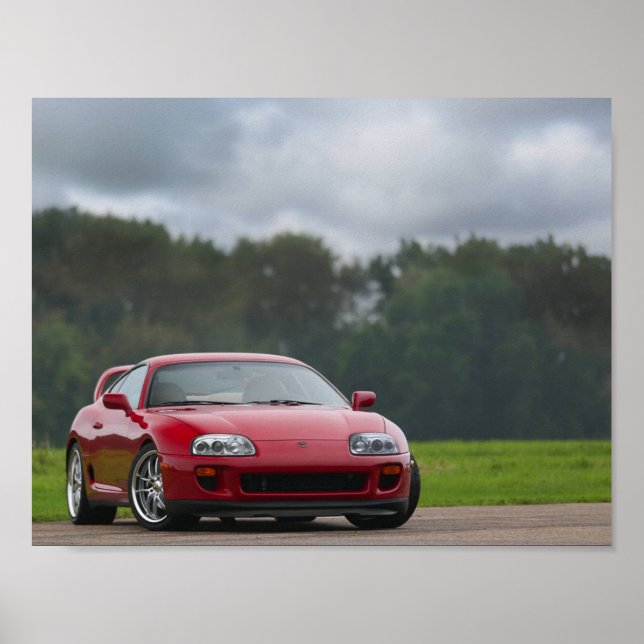 1993 TOYOTA SUPRA Poster (Framsidan)