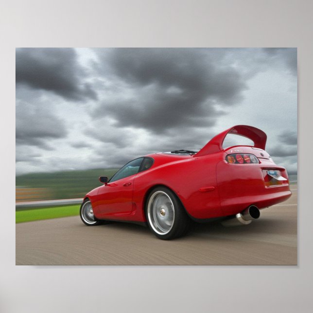 1993 TOYOTA SUPRA Poster (Framsidan)