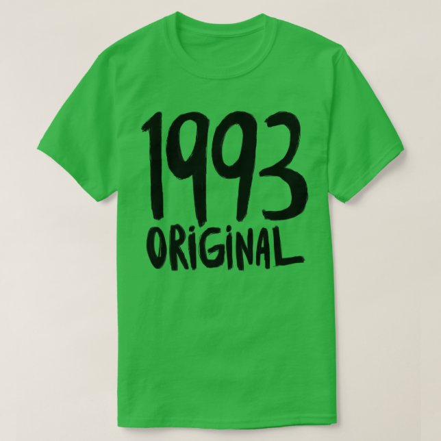 1993 Ursprungligen född 1993 Födelseår 1993 T Shirt (Design framsida)