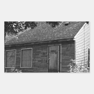 19946 Dresden Rektangulärt Klistermärke