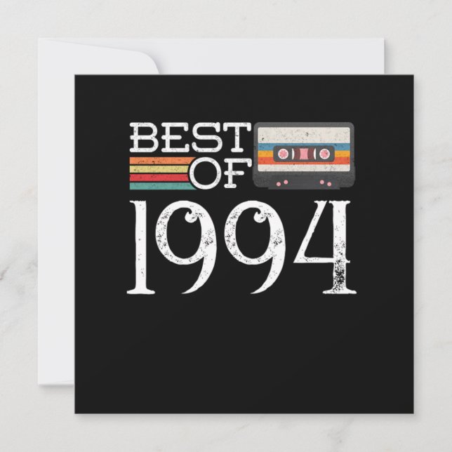 1994 Vintage 15:e födelsedag Inbjudningar (Framsida)