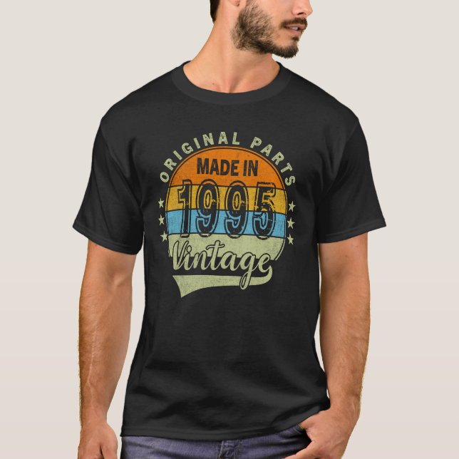 1995 - 30 års födelsedagspresent för manar och kvi t shirt (Framsida)