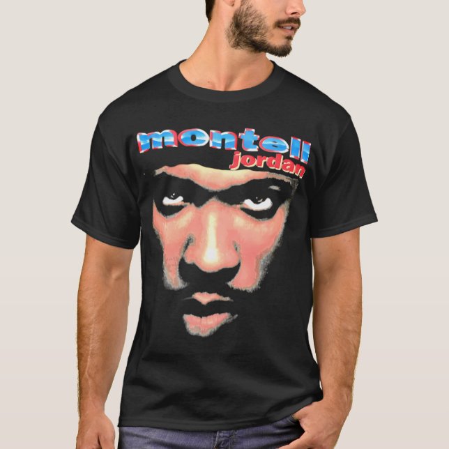 1995 Montell Jordan T Shirt (Framsida)