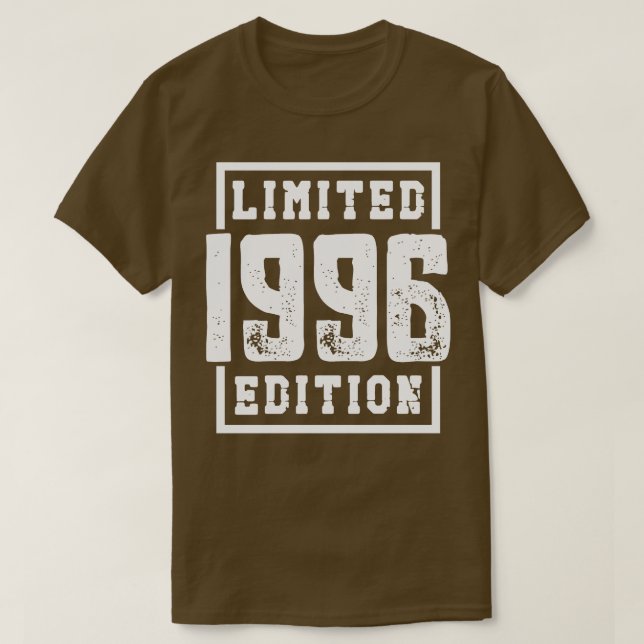1996 års Begränsada utgåva T Shirt (Design framsida)
