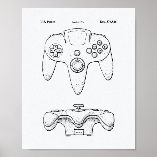 1996 års Patent Art White Papper Poster (Framsidan)