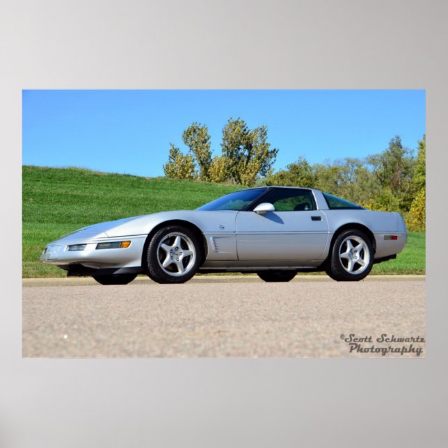 1996 Corvette Collectors Edition Poster (Framsidan)