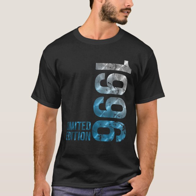 1996 Retro Födelsedagspresent Tillverkad 1996 Föde T Shirt (Framsida)