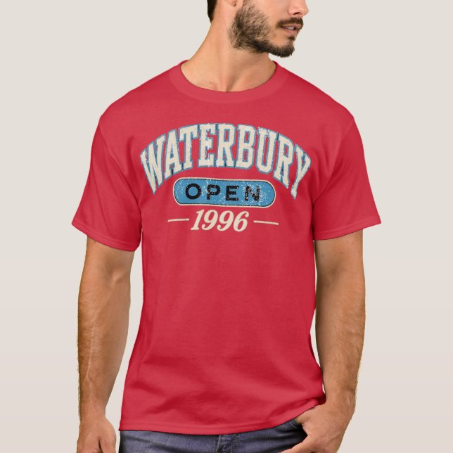 1996 Waterbury Open T Shirt (Framsida)