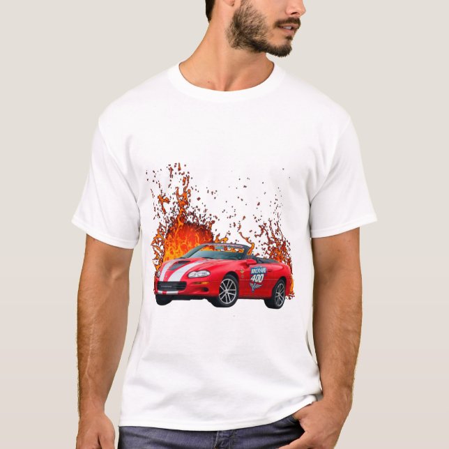 1997 30-årsdagen Chevy Camaro Pace Car T Shirt (Framsida)