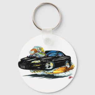 1998-02, svart Camaro-bil Nyckelring