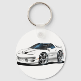 1998-02 Trans Am White Car Nyckelring
