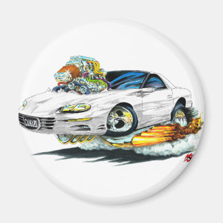 1998-02 Vit Camaro-bil Magnet