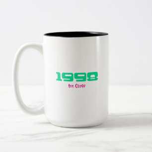 1998 års topplåt Två-Tonad mugg