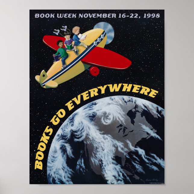 1998 Barns Bok-vecka Poster (Framsidan)