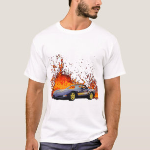 1998 Chevy Corvette-tempel bil T Shirt