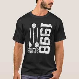 1998 DARTS 24:E BIRTHDAY T SHIRT