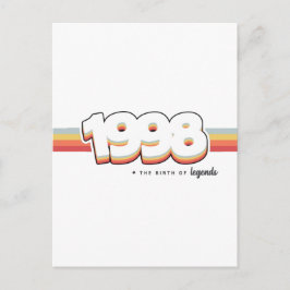 1998 Legender föds Vykort