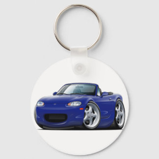 1999-05 Miata Mörk blått bil Nyckelring