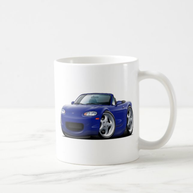 1999-05 Miata mörk - blåttbil Kaffemugg (Höger)