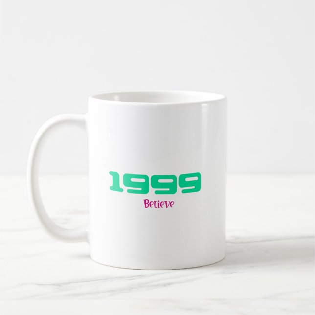 1999 års topplåt kaffemugg (Vänster)