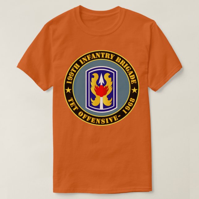 199:e brigaden Veteran SSI Tet Offensiv 1 T Shirt (Design framsida)