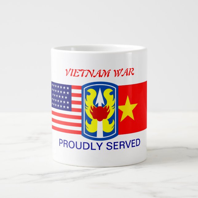199:E LJUSINFANTRI BRIGADE VIETNAM MUGG JUMBO MUGG (Framsidan)