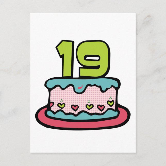 19 Ålderskaka Vykort (Framsida)