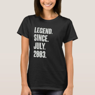 19 Ålderspension från och med juli 2003 T Shirt