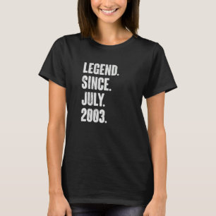 19 Ålderspension från och med juli 2003 T Shirt