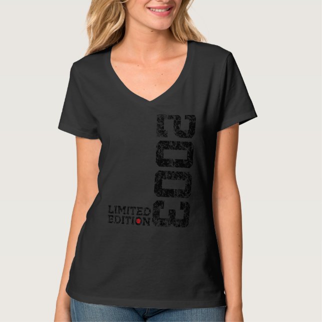 19 ÅR 19:e födelsedagen 2003 T Shirt (Framsida)