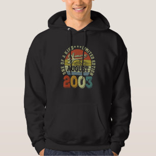 19 år gammal Fantastisk sedan augusti 2003 19:e fö Hoodie